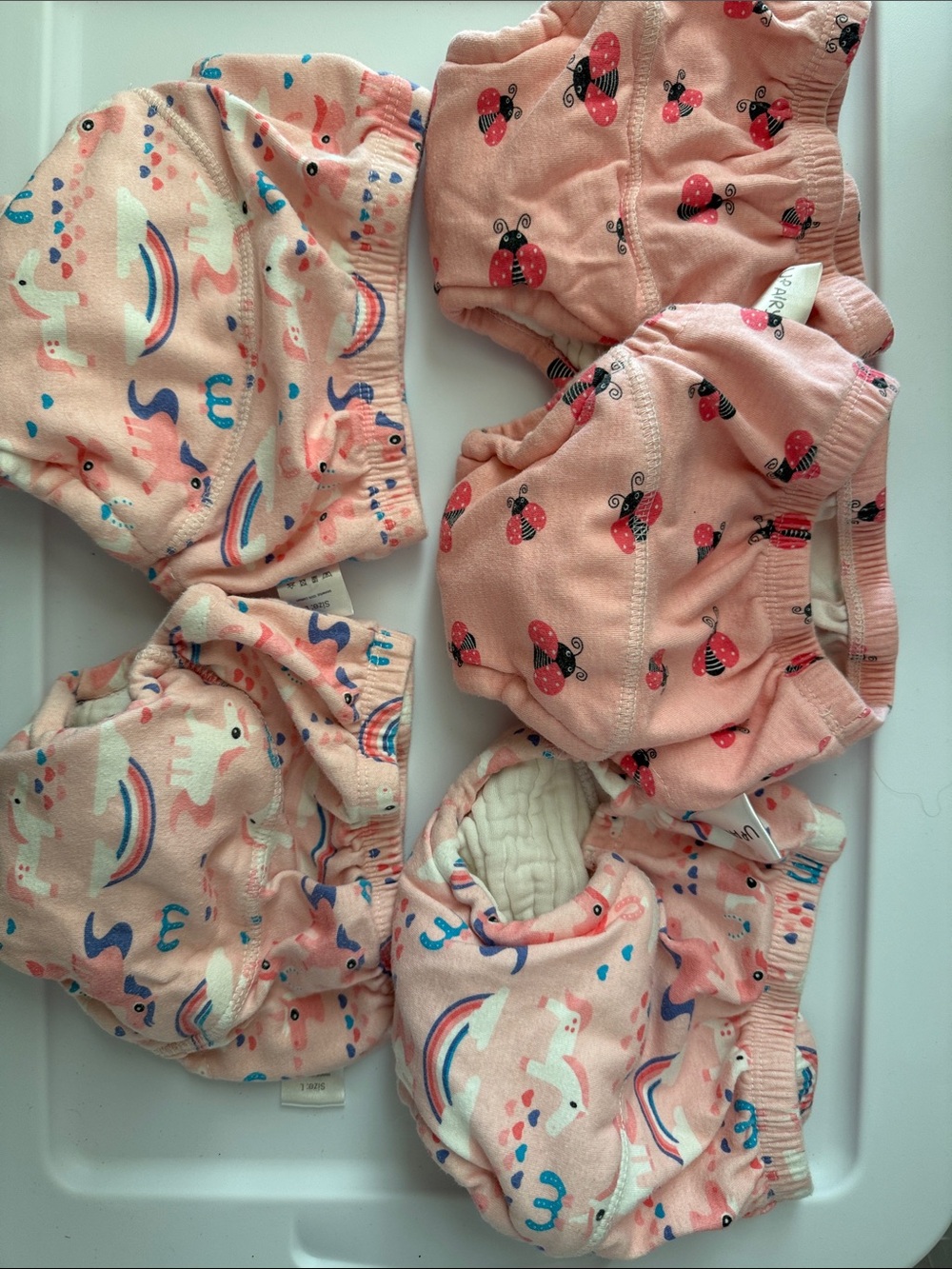Upairy Sleep Potty training undies 5 pairs large (3t)